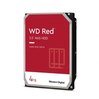 WD 3.5', 4TB, SATA3, Red Series NAS Hard Drive, 5400RPM, 256MB Cache, OEM