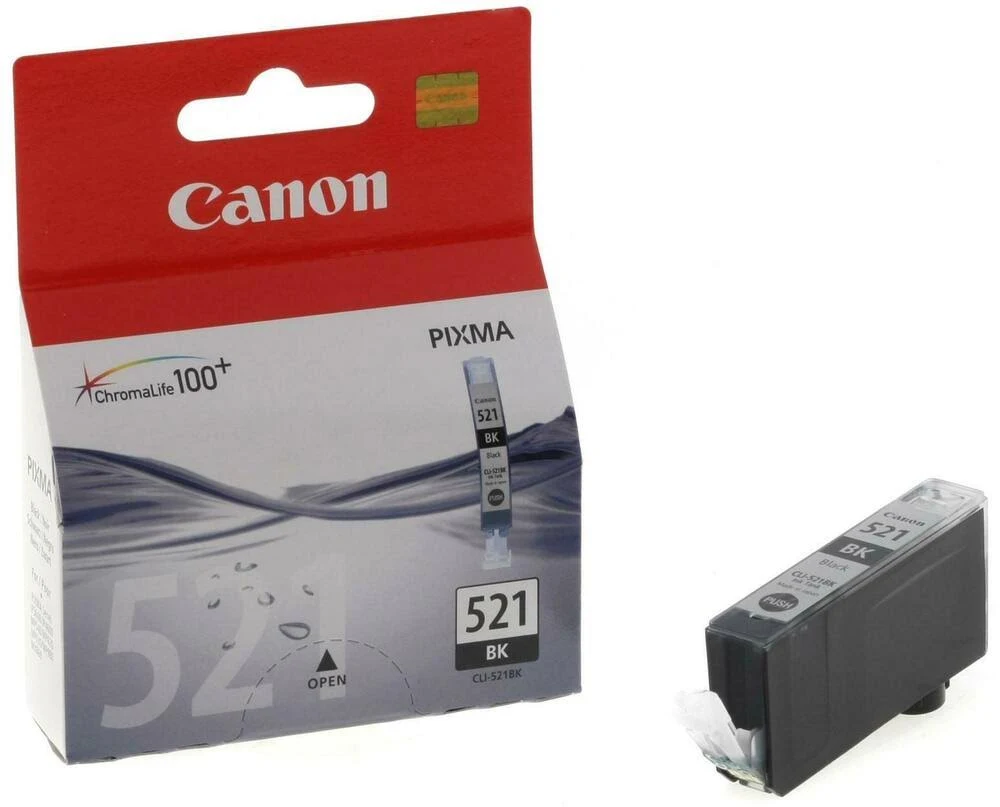 Canon 521BK Black Ink Cartridge - Image 2