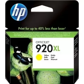 HP 920XL ink cartridges for the Officejet 6500 YELLOW