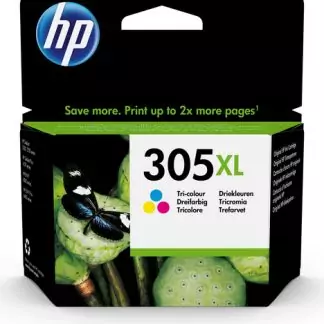 HP 305XL Original Ink Cartridge - Tri-colour - Inkjet - High Yield