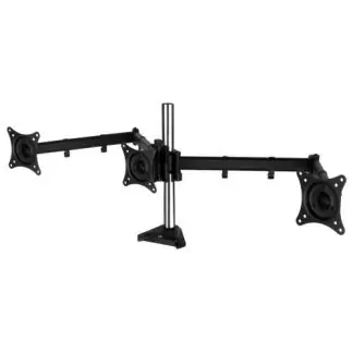 Arctic Z3 Pro (Gen3) Triple Monitor Arm with 4-Port USB 3.0 Hub, Up to 32" Monitors / 29" Ultrawide, 180° Swivel, 360° Rotation