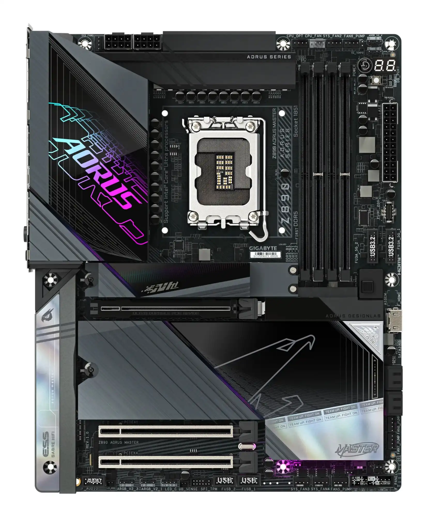 Aorus Z890 Aorus Master Intel Socket 1851 Motherboard - Image 2