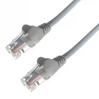 50m RJ45 CAT6 UTP Stranded Flush Moulded LS0H Network Cable - 24AWG - Grey
