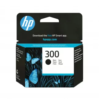 HP 300 Original Inkjet Ink Cartridge - Black - 1 Pack - 200 Pages
