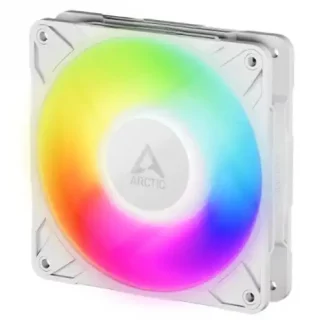 ARCTIC P12 Pro ARGB 12cm PWM Case Fan w/ Cable Splitter - White