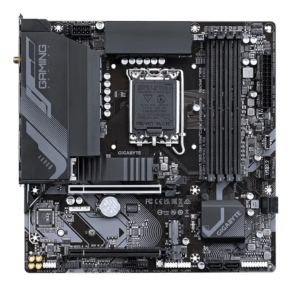 Gigabyte B760M GAMING X AX Motherboard - Image 2