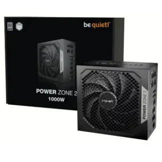 Be Quiet! 1000W Power Zone 2 PSU, Fully Modular, 80+ Platinum, Cybenetics Platinum, Semi-Passive Zero-RPM Cooling, ATX 3.1, PCIe 5.1