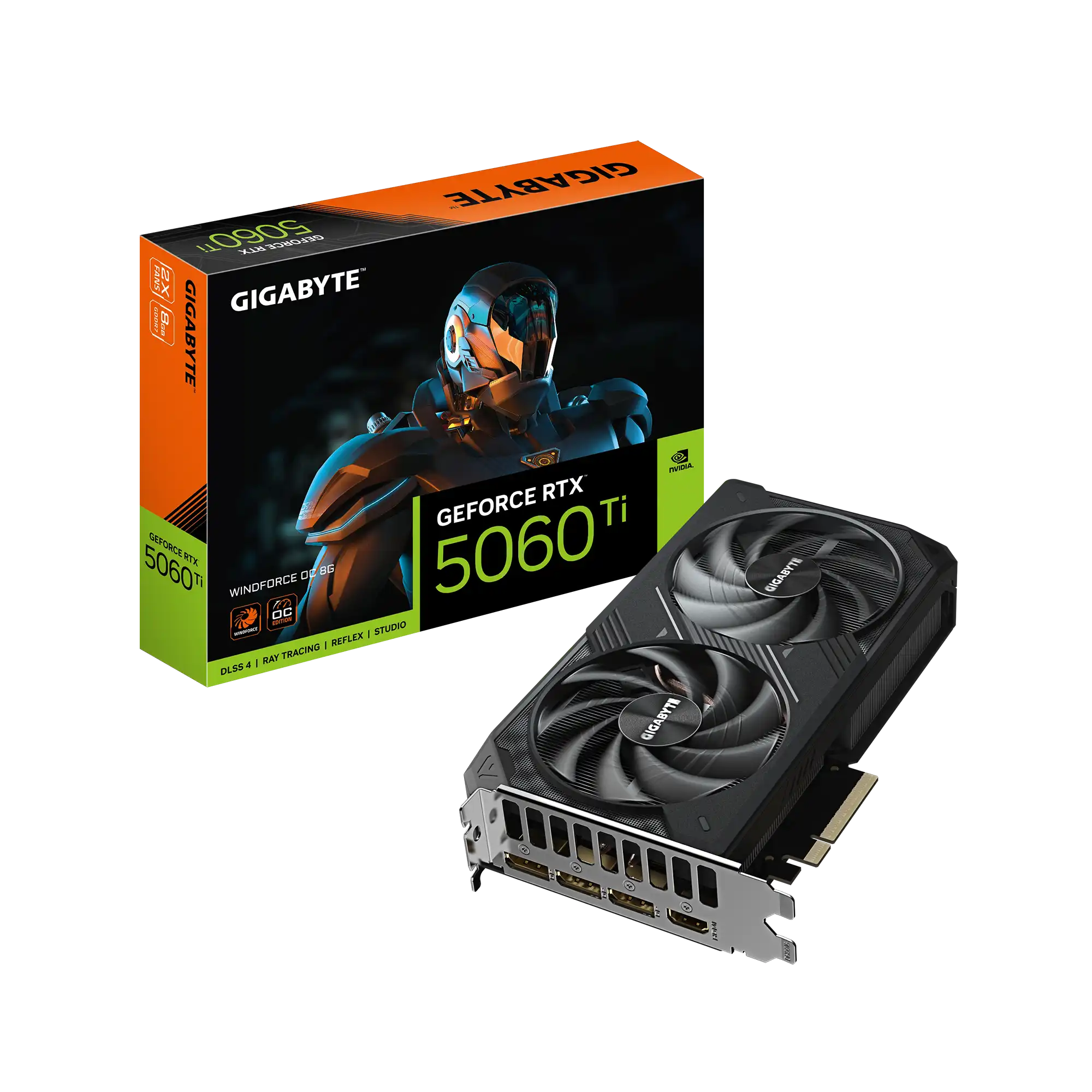 Gigabyte GeForce RTX 5060 Ti WINDFORCE 8GB