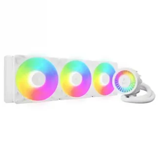 ARCTIC Liquid Freezer III Pro A-RGB 420mm Liquid CPU Cooler, P14 Pro PWM Fans & PWM Controlled Pump, White