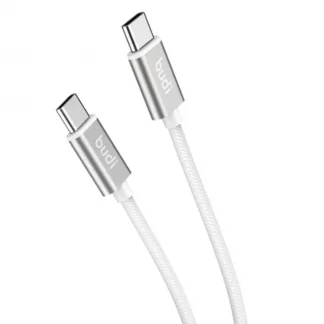 Budi USB type C to type C 3m Braided white PD30W