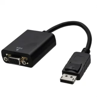 DisplayPort Male Plug to HD15 15 pin VGA Female Connection Adapter