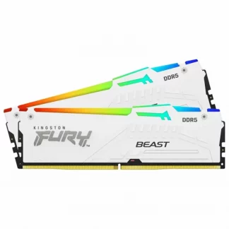 Kingston FURY Beast (KF560C36BWEAK2-64) 64GB RGB (2x32GB) System Memory, DDR5, 6000MTs, DIMM, CL36, 288 Pin.