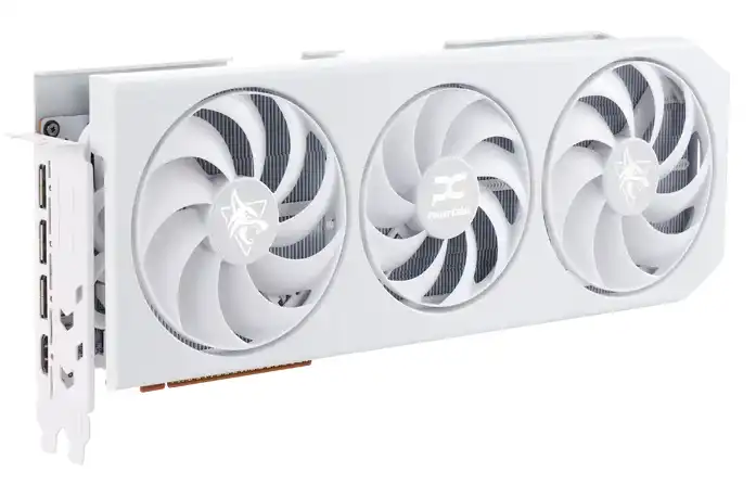 PowerColor Radeon RX 9070 XT Hellhound Spectral White OC - Image 2