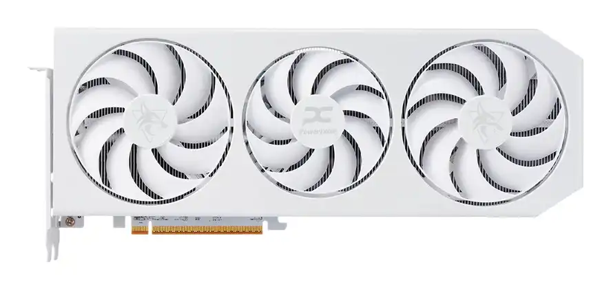PowerColor Radeon RX 9070 XT Hellhound Spectral White OC - Image 3