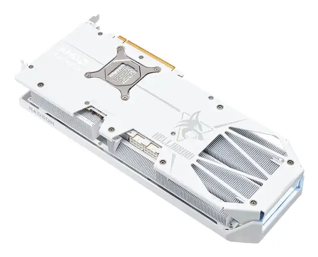 PowerColor Radeon RX 9070 XT Hellhound Spectral White OC - Image 4