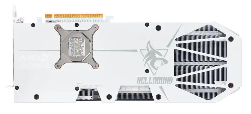 PowerColor Radeon RX 9070 XT Hellhound Spectral White OC - Image 5