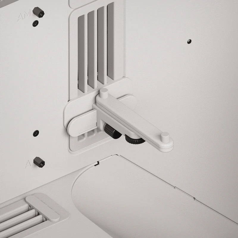 HAVN BF 360 Flow Premium Mid Tower Case - WhiteMid-tower PC case, Versatile fan support, Tempered glass window, 410mm GPU clearance, Full coverage airflow, SimpliCable routing - Image 10