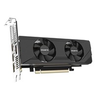 Gigabyte NVIDIA GeForce RTX 3050 OC Low Profile 6GB GDDR6 Graphics Card, 2304 CUDA Cores, 1477 MHz Core Clock, Dual Fan, 2x DisplayPorts / 2x HDMI Ports