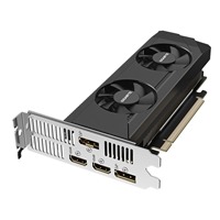 Gigabyte NVIDIA GeForce RTX 3050 OC Low Profile 6GB GDDR6 Graphics Card, 2304 CUDA Cores, 1477 MHz Core Clock, Dual Fan, 2x DisplayPorts / 2x HDMI Ports - Image 2