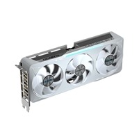 Gigabyte NVIDIA GeForce RTX 5070 EAGLE OC ICE SFF 12GB GDDR7 Graphics Card, 6144 CUDA Cores, 2587 MHz Core Clock, Triple Fan, White, 3x DisplayPorts / 1x HDMI Port