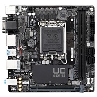 Gigabyte H610I Intel 1700 Socket Motherboard, Mini-ITX, 2x DDR5 Slots, 1x M.2 Socket, GbE LAN, 1x D-Sub / 2x DisplayPort / 1x HDMI Port