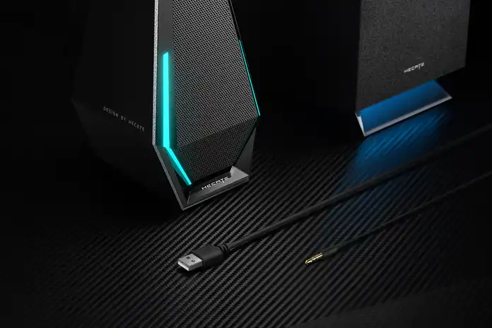 Edifier Hecate G1500 MAX Bluetooth RGB Gaming 2.1 Speaker System - Black - Image 5