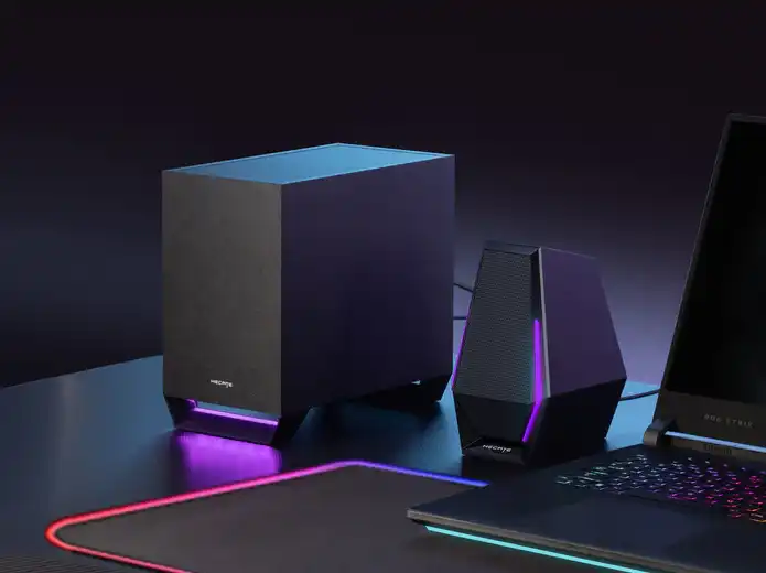 Edifier Hecate G1500 MAX Bluetooth RGB Gaming 2.1 Speaker System - Black - Image 6