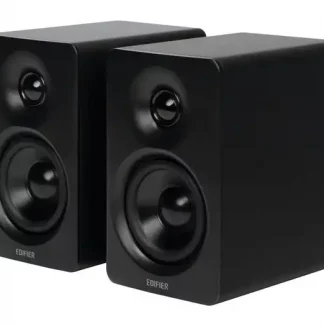 Edifier M60 2.0 Compact Desktop Hi-Res Bluetooth Speaker System - With Stands - Black - CM-M60/BLK