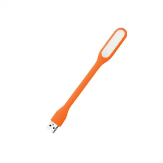 Mini USB LED Light Portable Book Reading Light - ORANGE