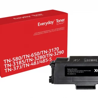 Xerox High Yield Laser Toner Cartridge - Alternative for Brother TN-580, TN-650, TN-3170, TN-3185, TN-3280, TN-3290, TN-37J, TN-48J, TN-485-5 - Black - 1 Pack - 8000