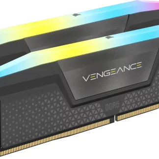 Corsair Vengeance RGB Grey 32GB 6000MHz Dual Profile DDR5 Memory Kit CL36