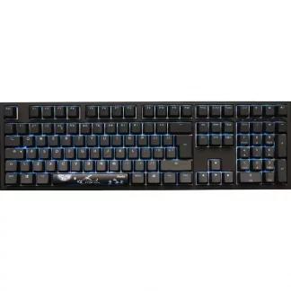 Ducky Shine 7 Blackout USB RGB Backlit Gaming Keyboard Red Cherry MX Switches UK Layout