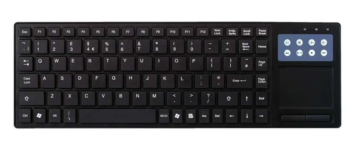 TPad USB Multimedia Keyboard with Touchpad