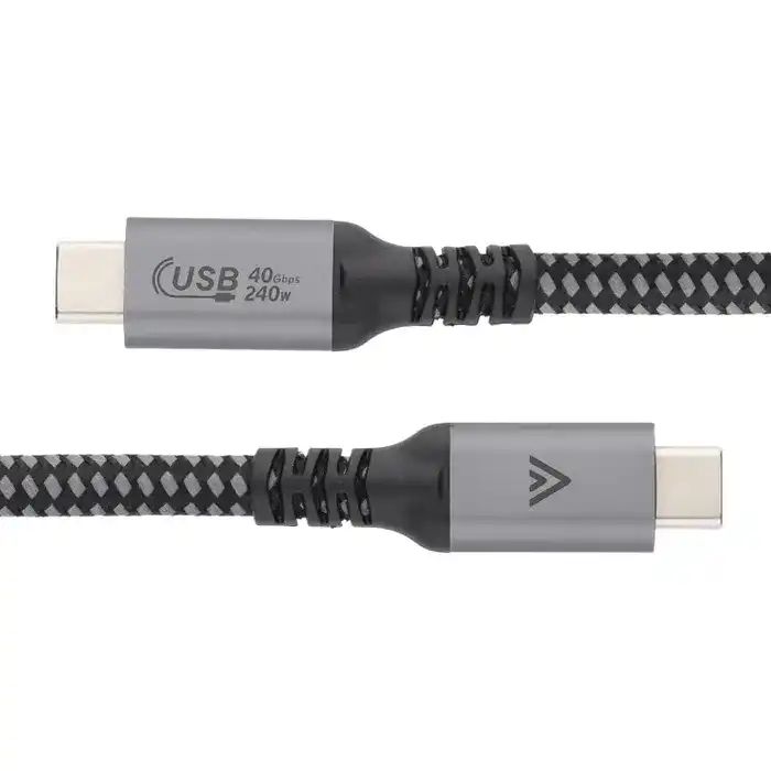 USB4 40Gbps 240W Cable USB-C to USB-C Supports 8K 60Hz 1.8m