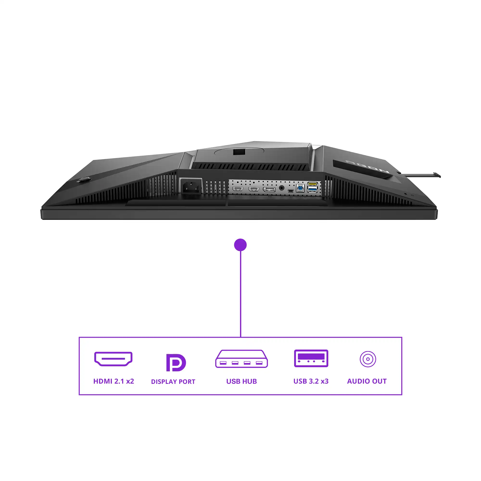 AOC AGON PRO AG326UD - OLED monitor - 32" - 4K 165Hz - Image 4