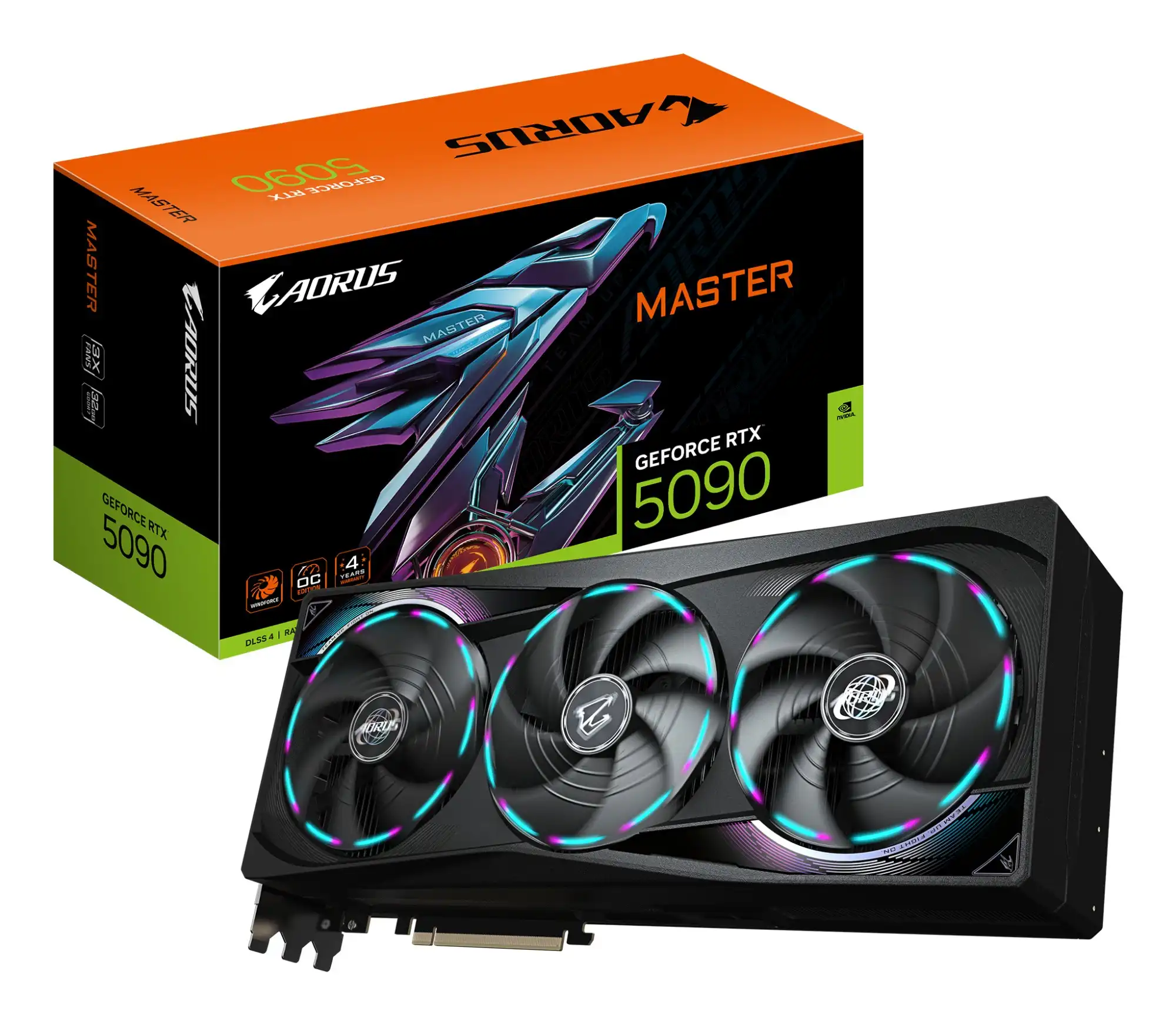 Gigabyte NVIDIA GeForce RTX 5090 AORUS MASTER 32G Graphics Card