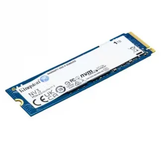 Kingston NV3 (SNV3S/1000G) 1TB NVMe SSD, M.2 Interface, PCIe Gen4, 2280, Read 6000 MB/s, Write 4000 MB/s