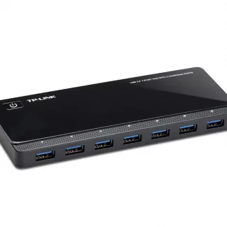 TP-LINK (UH720) External 7-Port USB 3.0 Hub, Hot Plugging, 2 x 5V/2.4A Charging Ports