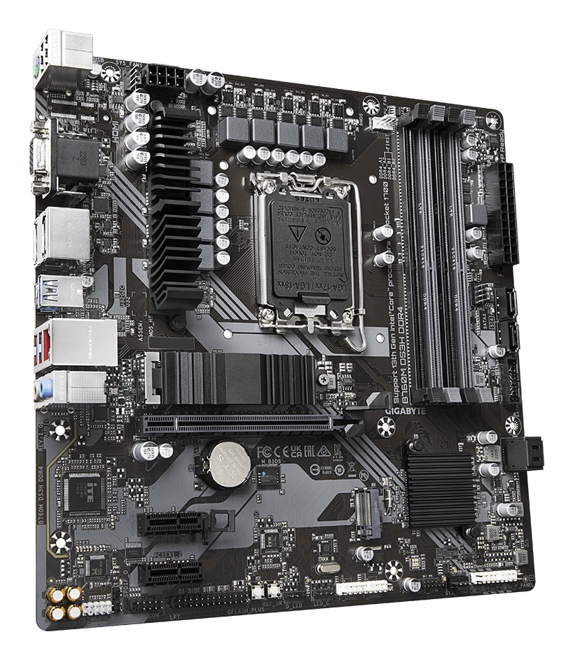 Gigabyte B760M DS3H DDR4 Ultra Durable Intel 1700 Socket Motherboard - Image 4