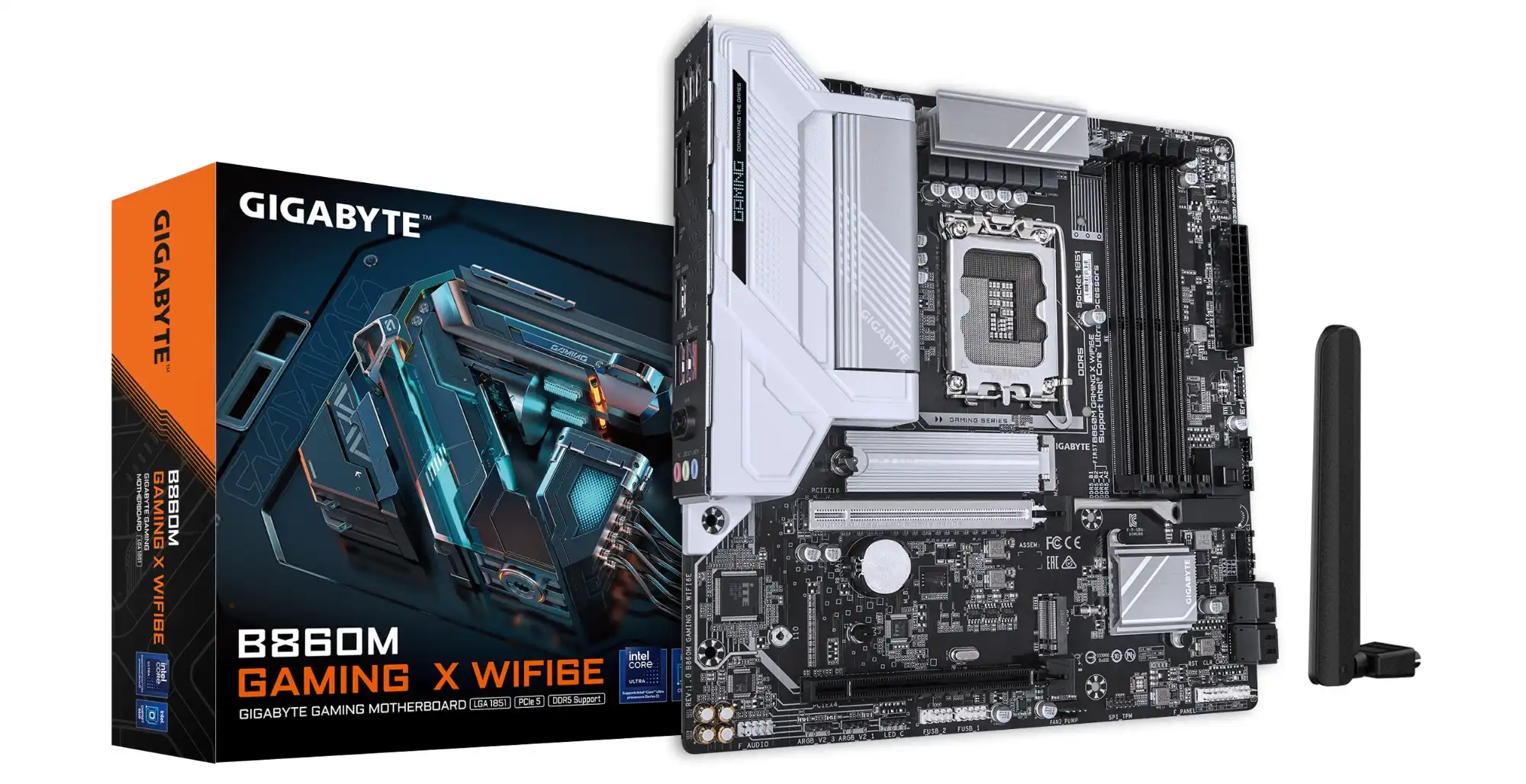 Gigabyte B860M GAMING X WIFI6E (Socket 1851/B860/DDR5/S-ATA 6Gb/s/Micro ATX)