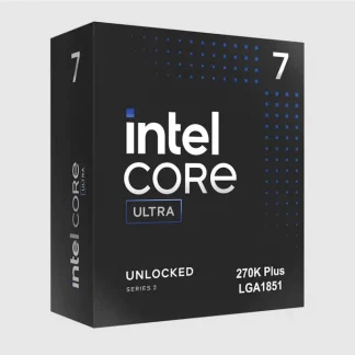 Intel Core Ultra 7 Series 2 (2nd Gen) 270K PLUS Tetracosa-core (24 Core) 3.70 GHz Processor - 36 MB L3 Cache - 40 MB L2 Cache - 64-bit Processing - 5.50 GHz Overclocking Speed - Socket LGA-1851 - Intel vPro Technology - Intel Yes Graphics - 24 Threads