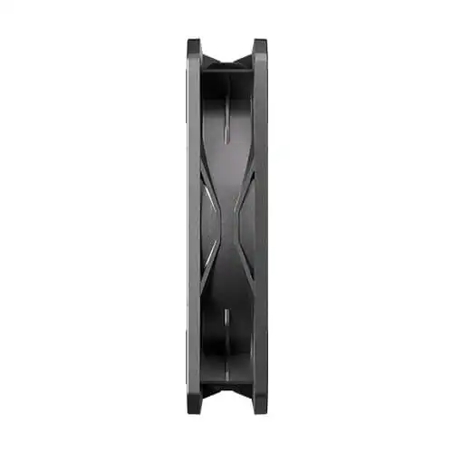 Antec P12 ARGB PWM 120mm Fan 3 pack - 4-Pin, Black, High-Airflow Cooling, 9-Blade Design with Anti-Vibration Pads - Image 6