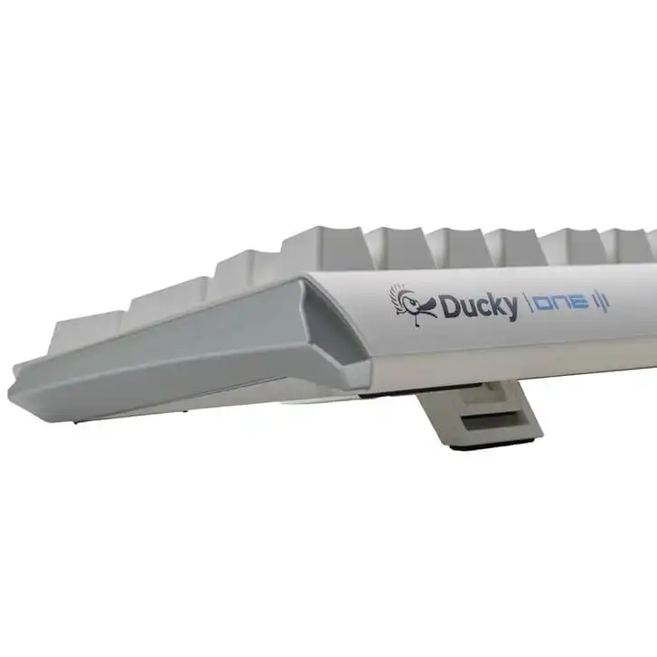 Ducky One 3 Classic Fullsize USB RGB Mechanical Gaming Keyboard Cherry Brown - Pure White UK Layout - Image 2
