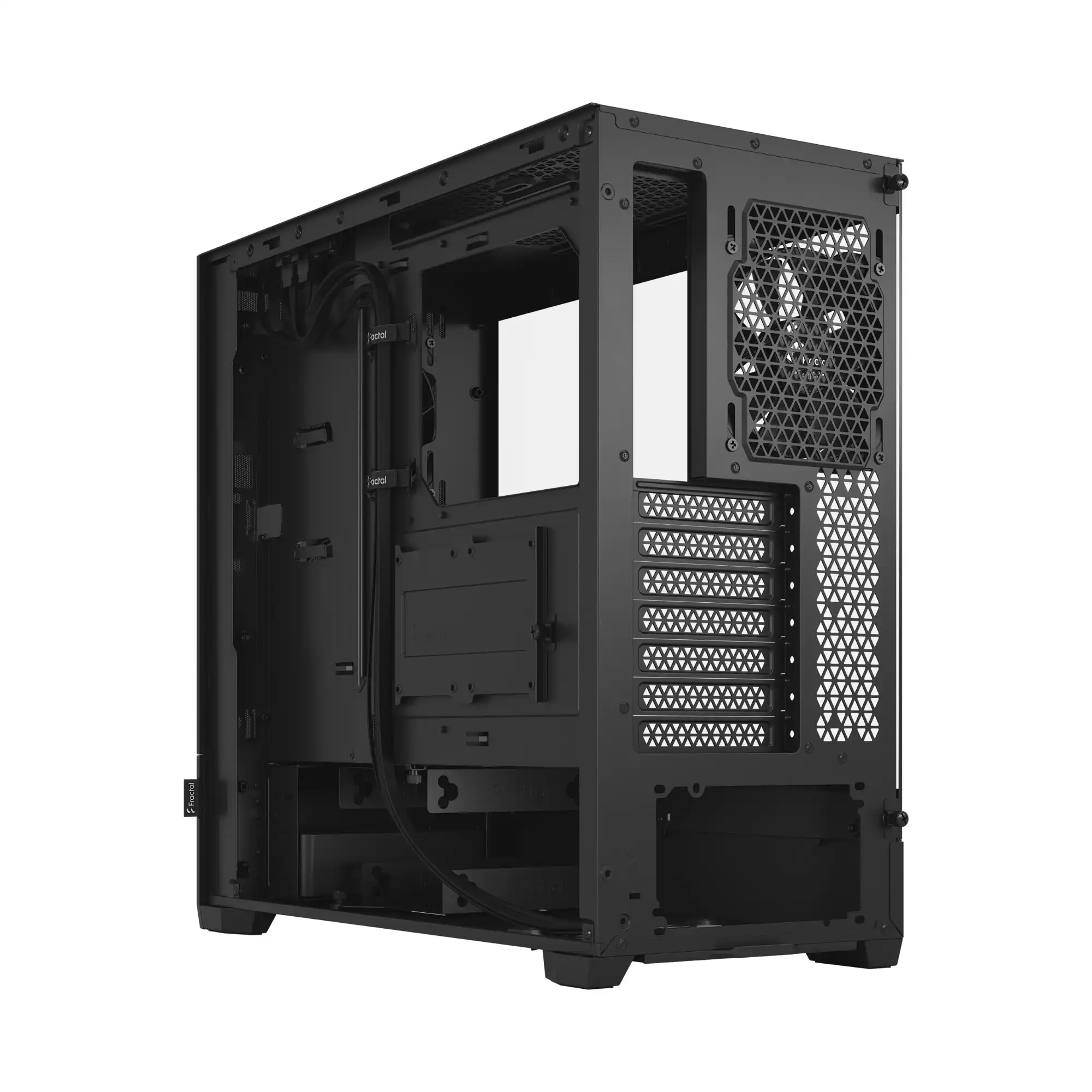 Fractal Design Pop Air (Black TG) Gaming Case w/ Clear Glass Window, ATX, Hexagonal Mesh Front, 3 Fans - Image 8