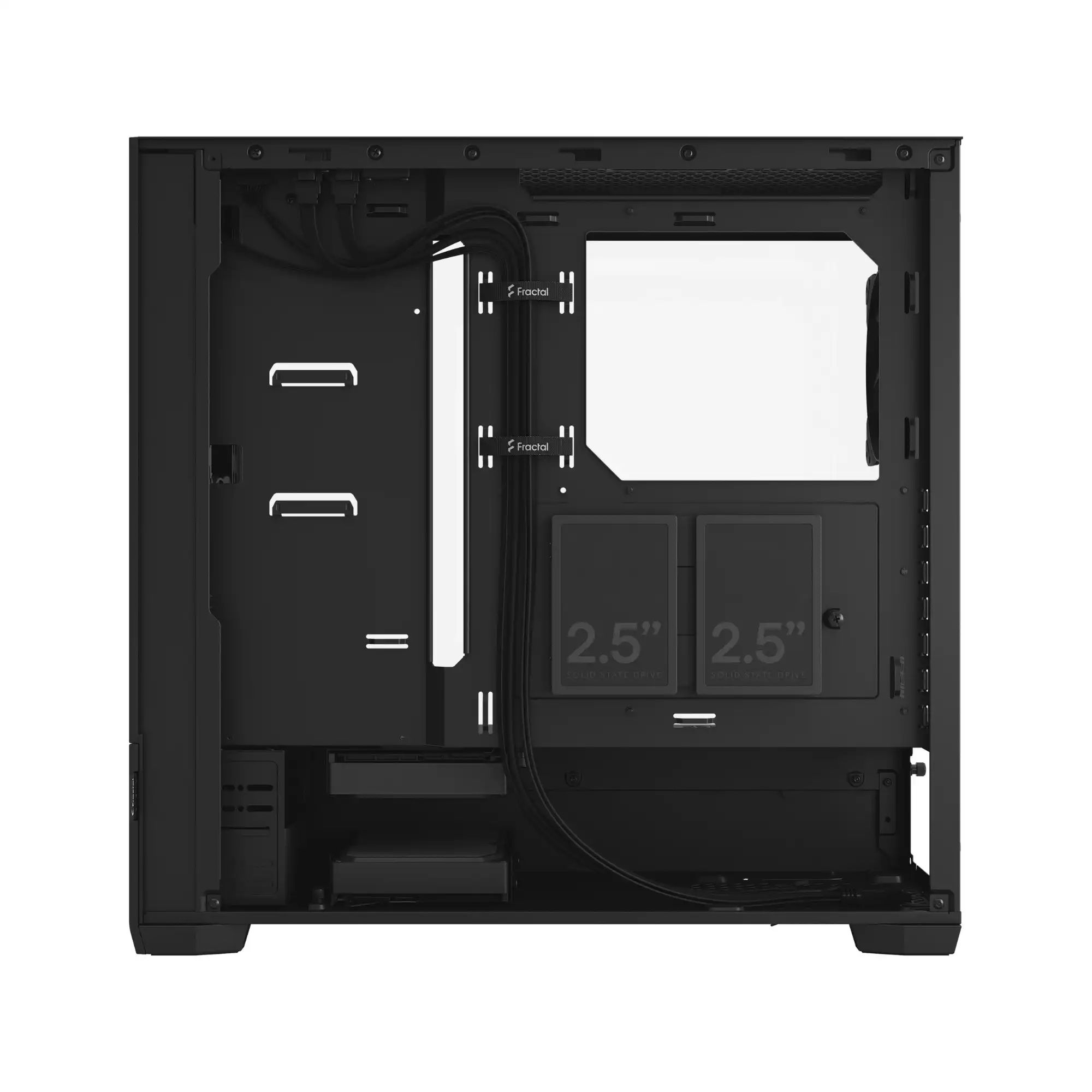 Fractal Design Pop Air (Black TG) Gaming Case w/ Clear Glass Window, ATX, Hexagonal Mesh Front, 3 Fans - Image 10