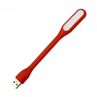 Mini USB LED Light Portable Book Reading Light -RED