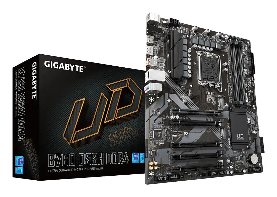 Gigabyte B760 DS3H DDR4 Ultra Durable Intel 1700 Socket Motherboard