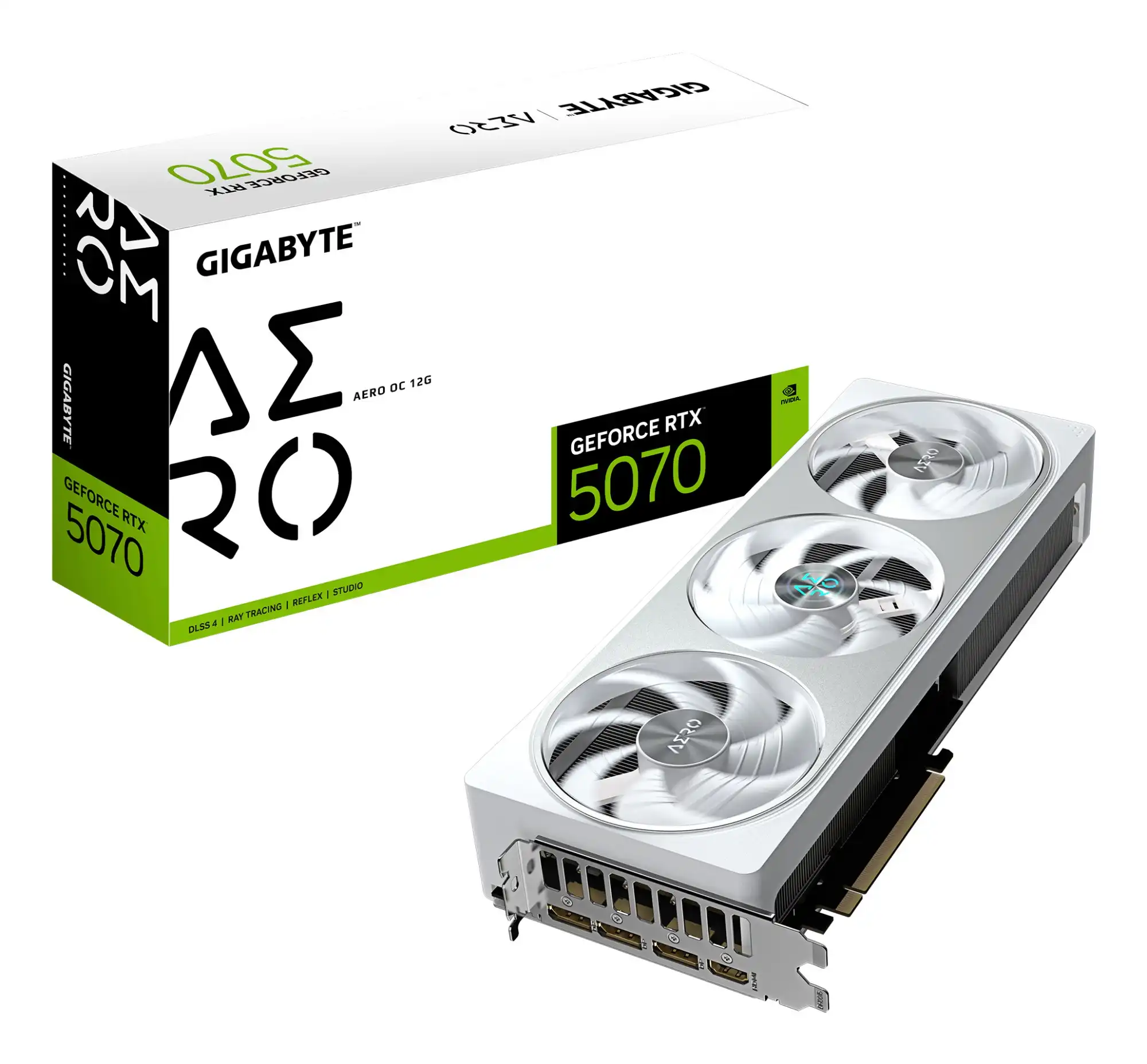 Gigabyte GeForce RTX 5070 AERO OC 12GB GDDR7 Graphics Card