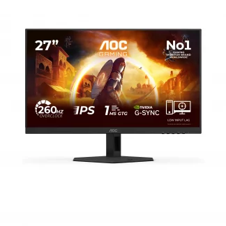 AOC 27G4ZRE 27" FAST IPS LED Black Monitor 260Hz OC (Native 240Hz) (1920x1080/0.3ms/2xHDMI/DisplayPort)