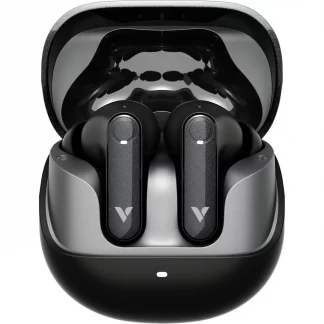 Verbatim TruSound Pro Earbuds Active Noise Cancelling + Environmental Noise Cancelling, Black